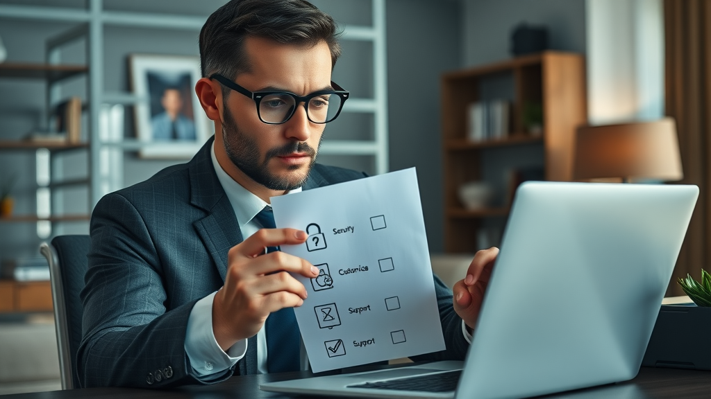 automation software - professional weighing security, customization, and support factors in content automation selection