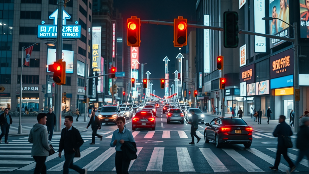 deep learning video analysis city intersection AI detecting objects and movement real time