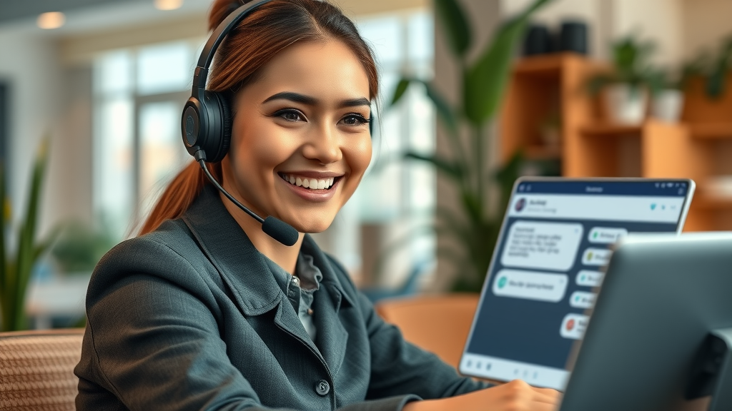 empathetic service agent balancing automation and personal touch