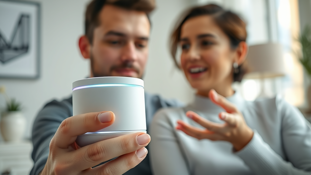 ai voice assistant device and user interaction