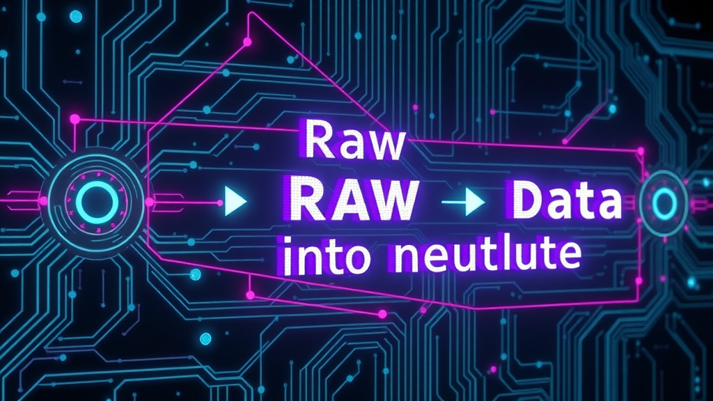 AI transforming raw data into narrative text through natural language generation