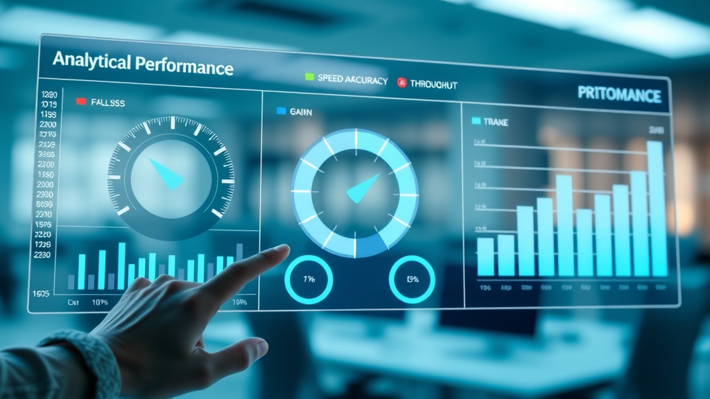 video analytics deep learning performance dashboard UI speed accuracy throughput KPIs