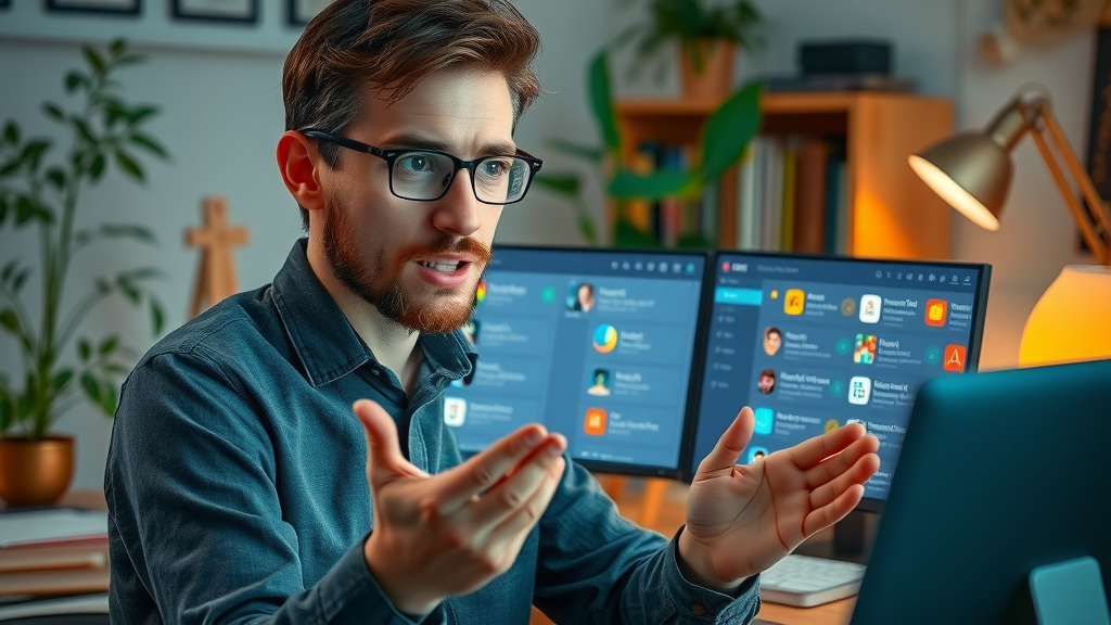 tech enthusiast comparing free AI platforms for best content creation tools